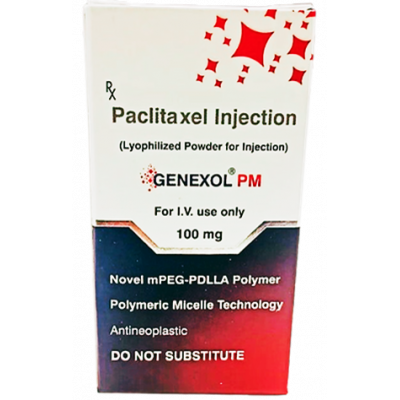 GENEXOL 100 MG ( PACLITAXEL ) LYPOHILIZED POWDER FOR IV USE VIAL